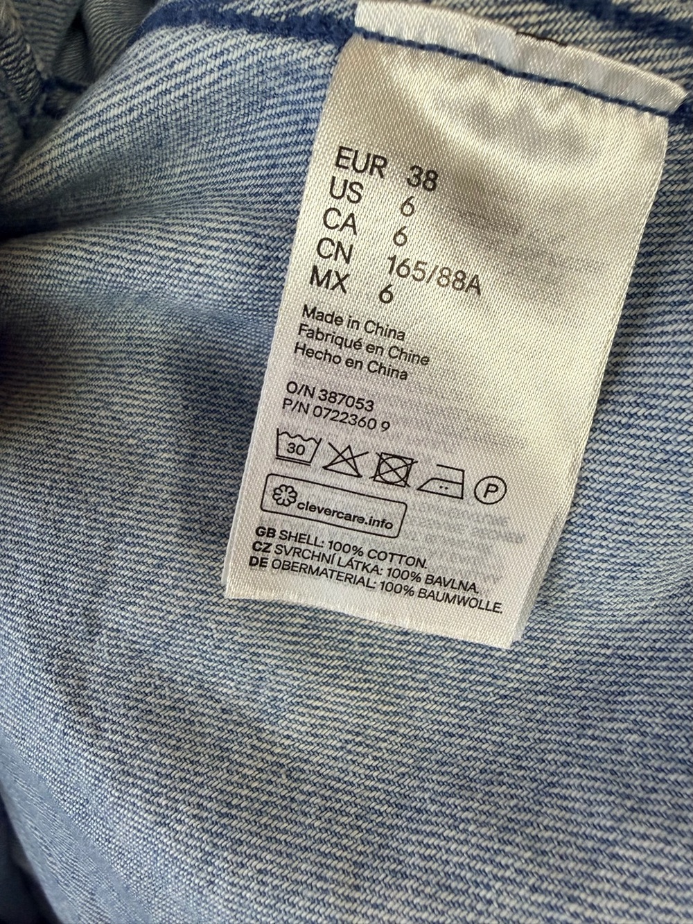 Fabulous H&M Garden Pocket Denim Frock Jecket - Picture 10 of 12